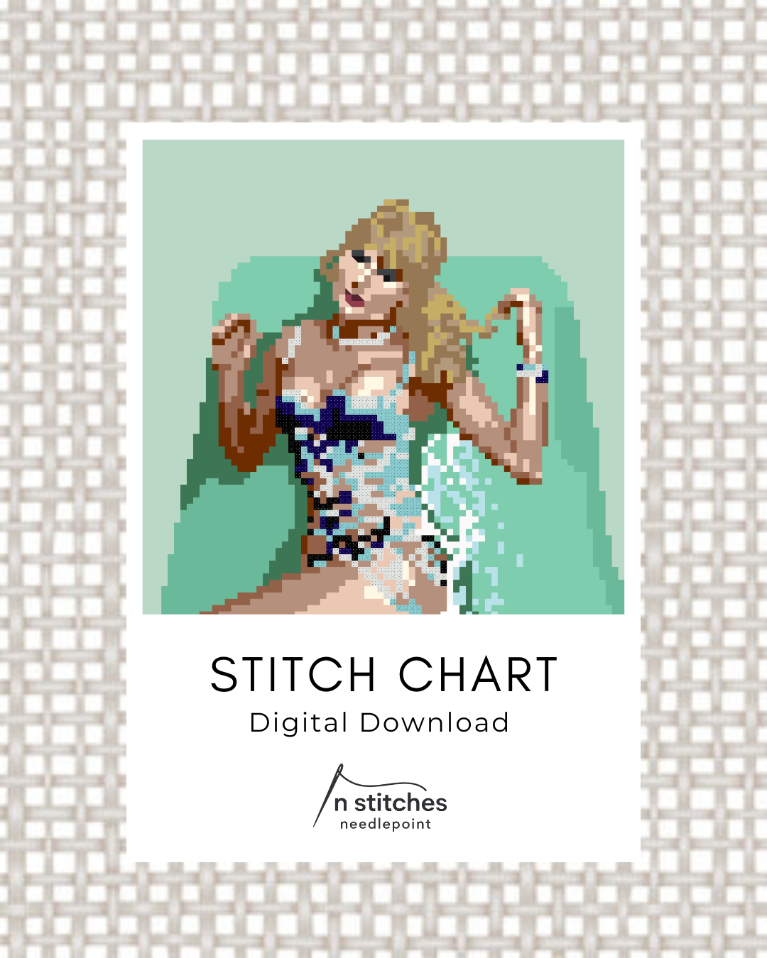 Taylor Swift - Stitch of a Showgirl Square (Digital Download)